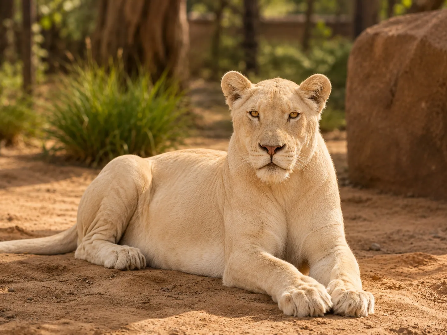 Mia, lionne de Noor Jungle
